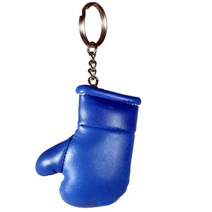 Porte-clés mini-gant de boxe en cuir artificiel, breloque de voiture, cadeau MMA, porte-clés personnalisé, finition créative - Product Image 5