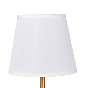 Lampe de bureau sans fil rechargeable 5200 mAh avec 3 niveaux de luminosité 2700-3000K, abat-jour en tissu, température de couleur 3000K - Product Image 2