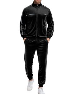 Chándal con Capucha de Forro Polar Azul para Hombre, Cierre de Cremallera, Corte Regular, Estilo Deportivo, Diseño con Bolsillos, Ropa de Invierno, Servicio OEM, 100% Algodón - Product Image 5