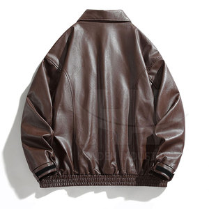 Premium Comfort Baseball Leather <b>Jacket</b> Casual Fashion Baseball Leather <b>Jacket</b> Baseball Leather <b>Jacket</b> - Product Image 4