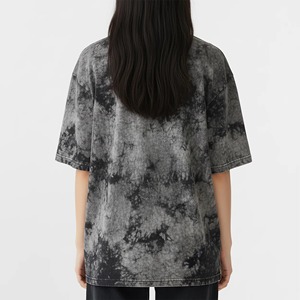 T-shirt pour femme de haute qualité, style hip-hop, col rond, manches courtes, coupe régulière, 100% coton jersey, été, séchage rapide, respirant - Product Image 6
