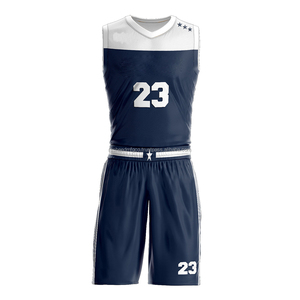 Uniformes personnalisés de basket-ball d'équipe Maillots d'impression par sublimation pour hommes Shorts OEM Design Sportswears Kits légers - Product Image 1
