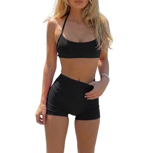 Women Fitness Sports <b>Bra</b> High Stretch Padded <b>Racerback</b> Gym Training Workout Custom Logo Activewear Wholesale - Product Image 2