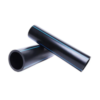 Tuyaux en HDPE flexibles, résistants et durables à haute pression pour conditions extrêmes, sans fissures et anti-corrosion, pour l'alimentation en eau