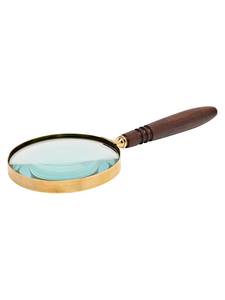 Lupa de mano con diseño circular para decoración del hogar y regalos, un toque clásico para escritorios, estantes y espacios de trabajo. - Product Image 6