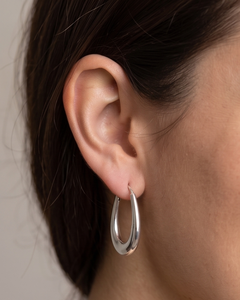 Pendientes de Aro de Plata de Ley 925 Hechos a Mano de la Mejor Calidad, Estilo Clásico, Certificados por IGI, Ideales para Compromiso, Boda, Fiesta, Regalo Perfecto para - Product Image 5