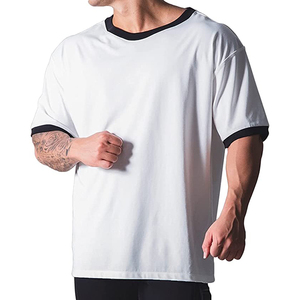 Camiseta Gráfica Oversize Personalizada OEM, Estampado DTG Vintage, Estilo Urbano, Hombro Caído, Unisex, Algodón Peinado de Alto Gramaje - Product Image 4