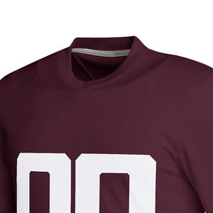 Maillot de football américain en maille respirante, tissu durable, uniforme de football confortable pour l'entraînement, la pratique et le jour du match - Product Image 4