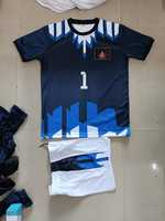 Maillot de Kabaddi Personnalisé pour Hommes Adultes, Uniforme à Séchage Rapide, Manches Courtes, Tenue d'Équipe d'Été, Kit Sportif Imprimé 100% Polyester