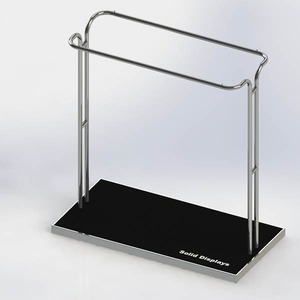 Asian Style Lightweight Metal Clothing Display <b>Stand</b> for Desktop Use - Product Image 3