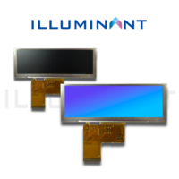 Module d'affichage personnalisé TFT-LCD COG FPC de type barre 4,5 pouces 650 Nits 6 heures 800x240 avec 18 LED blanches et RVB 24 bits