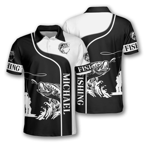 Camisetas de Pesca 2026 de Secado Rápido, Transpirables, 100% Poliéster, Manga Corta, Estilo Polo, Venta al Por Mayor, Camisetas de Pesca Profesionales para Hombre - Product Image 3