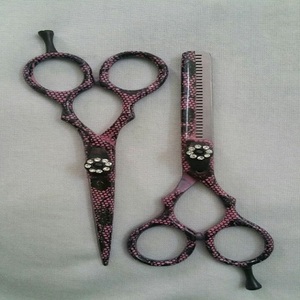Ciseaux de coiffure, ciseaux de coupe de cheveux, ciseaux à effiler, ciseaux pour barbier, kit de coupe de cheveux, dropshipping - Product Image 2