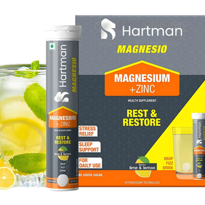 Comprimés effervescents pour adultes au goût citron vert et citron, boisson de restauration de la santé avec des minéraux de magnésium et de zinc pour le soutien quotidien du bien-être - Product Image 3
