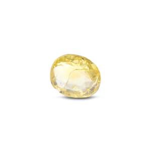 Loose 1.9 Carat Oval Cut Yellow Sapphire Gemstone for Fine Jewelry - Product Image 2