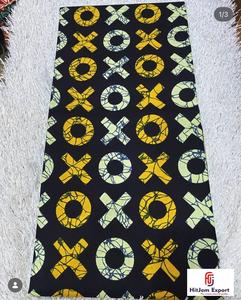 Tela de algodón Ankara con estampado africano de primera calidad para confección de vestidos y manualidades en Ghana - Product Image 3