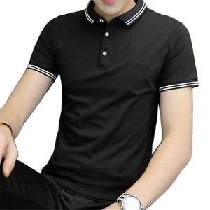 Camisetas Polo Lisas con Logotipo Personalizado a Precio Económico, Camisetas Polo Casuales de Verano para Hombre al por Mayor, Camisetas Polo de Golf de Manga Corta para Hombre de Talla Grande - Product Image 4