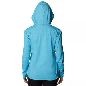 Sudaderas con capucha de secado rápido para mujer, de talla grande, bordadas, de punto, estilo lavado, con logotipo personalizado, para invierno y primavera. - Product Image 2