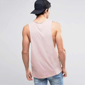 High Quality Professional Men Tank Top Custom Manufacturing Solid Color Summer Sleeveless <b>Vest</b> For Men Sportswear Tank Tops - Product Image 2
