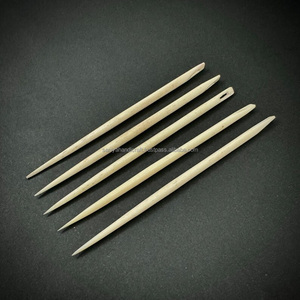 เข็มเจาะกระดูกรูปสัตว์ขัดเงาขนาด4นิ้วสำหรับงานหัตถกรรมงานเย็บและงานถักนิตติ้ง - Product Image 2