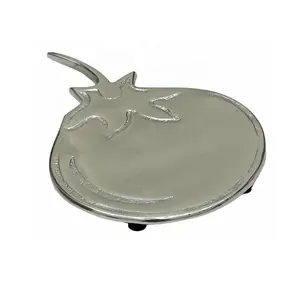 Подклепка из литого металла Brinjal для горячей посуды противоскользящая термостойкая подставка для чайника тарелка держатель для кухонного обеденного стола