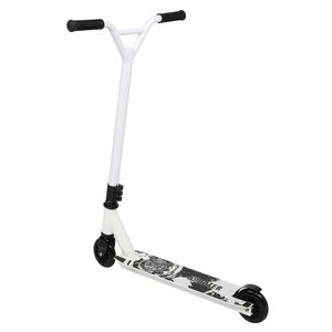 Monopattino Skateboard Freestyle Pieghevole in Lega per Adolescenti e Adulti, Bianco e Luminoso - Product Image 3