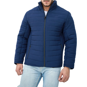 Chaqueta acolchada para hombre, fabricada en Pakistán, con diseño de logotipo personalizado en grandes cantidades. - Product Image 4