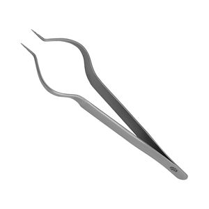 Pinzas para Aislamiento de Pestañas, Punta Puntiaguda, Acero Inoxidable, Punta Lisa, 115 mm, Antimagnéticas, Personalización OEM/ODM 2016 - Product Image 1