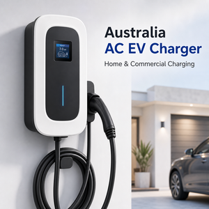 Chargeur EV AC Type 2 7kW AS/NZS 3000 Australie <span class=keywords><strong>Wallbox</strong></span> 32A IP54 Monophasé Station de Recharge <span class=keywords><strong>Domestique</strong></span> Murale EVSE AU - Product Image 1