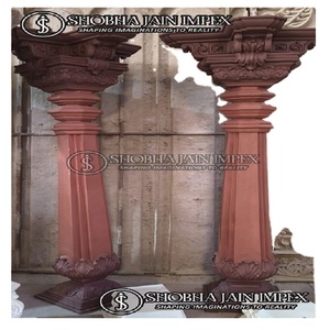 Pilier traditionnel indien du sud de petite taille pour Mandap, en fibre, avantage professionnel - Product Image 1