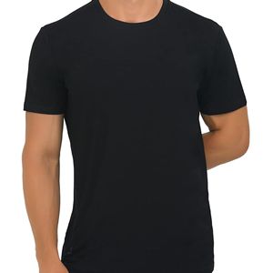 Set Premium di 3 Magliette Intime da Uomo in Bambù con Collo Rotondo, Comode T-Shirt a Girocollo per Uomo - Product Image 3