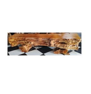 Natural Teak wooden <b>bench</b> from Indonesia - Product Image 1