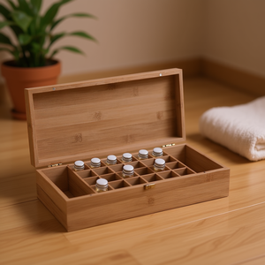 Coffret Cadeau Premium à Fermeture Magnétique 6 Bouteilles Diffuseur à Bâtonnets en Bambou Aromathérapie Toutes Saisons Fabricant Chinois - Product Image 3