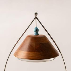 Luxury Wooden Chafing Dish Set Hanging Cloche Dome <b>Food</b> Warmer Islamic Design Carved Buffet <b>Server</b> for Ramadan Party - Product Image 5