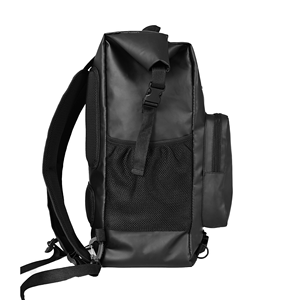 Toproll Fashion Gym sac à dos étanche PU vinyle avec fermeture à glissière élégant sac de sport - Product Image 5