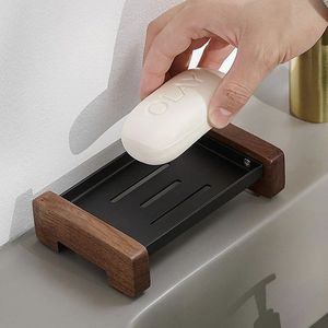 Eco-Friendly Rectangular Wooden Soap Dishes - Product Image 4