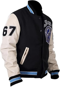 Fabricant de vestes universitaires, veste pull universitaire personnalisée, maillot de football pour hommes, veste de baseball vierge pour hommes en gros - Product Image 3
