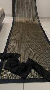 ผ้าซารีปักเลื่อมหนักสำหรับฤดูหนาว แห้งเร็ว ยาวถึงพื้น ดีไซน์เนอร์ ออกแบบสำหรับงานปาร์ตี้ ค็อกเทล งานแต่งงาน งานดิวาลี ขายส่ง - Product Image 5