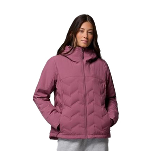 Women <b>Cropped</b> <b>Puffer</b> <b>Jacket</b> 300 GSM Nylon Quilted Insulated Winter Coat Lightweight Warm Casual Streetwear Custom OEM Private - Product Image 2