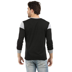 T-shirt vierge de luxe pour homme, haute qualité, 280 g/m², 100 % coton, respirant, séchage rapide, coupe classique, personnalisable avec logo - Product Image 2