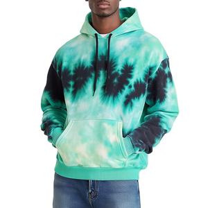 Basics usine personnalisé hommes à capuche automne vêtements cravate teinture à capuche unisexe marque personnalisé imprimable à capuche 2026 - Product Image 4