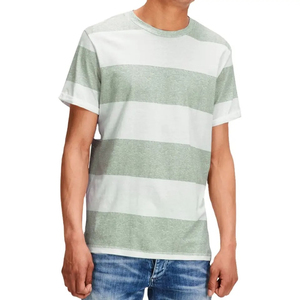 T-shirt basique de haute qualité, respirant, couleur unie, impression de logo personnalisée, utilisation estivale, manches courtes - Product Image 1