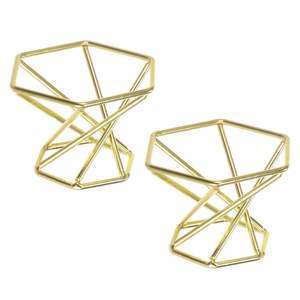 Decorative Tabletop Metal Candle Holder For Dining Room Centerpiece With Elegant Iron <b>Frame</b> And Stylish Home Decor - Product Image 6