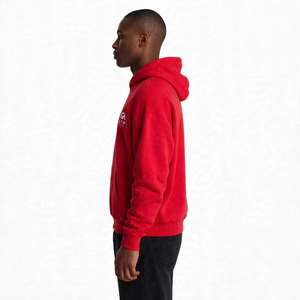 Sweat à capuche d'hiver tricoté 100 % coton respirant 340 GSM pour hommes GYM Active, style le plus récent, couleur unie, personnalisable, vente en gros - Product Image 3