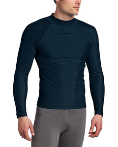 OEM Wholesale Custom Unisex Rashguard UV Protection Sublimation Recycled Polyester <b>Compression</b> Activewear Factory OEM Wholesale - Product Image 4