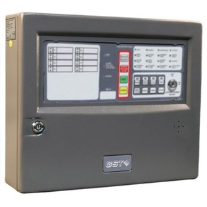 Panneau de commande d'alarme incendie conventionnel GST108A à 8 zones avec 4 circuits de sonnerie programmables et chargeur de batterie intégré - Product Image 5