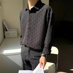 เสื้อเชิ้ตสำหรับนักธุรกิจไซส์ใหญ่พิเศษเสื้อเชิ้ตแขนยาวสำหรับผู้ชายดีไซน์ใหม่ OEM - Product Image 3