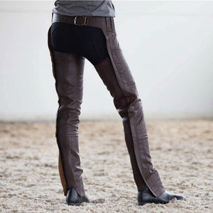Nouveau style, cuir véritable, personnalisez votre propre design, chaps fabriqués en usine, meilleure qualité, chaps en cuir pour hommes - Product Image 3