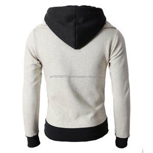 Vente en gros de sweat-shirts à capuche pour hommes, fermeture éclair intégrale, en molleton de coton lourd, sweat-shirt d'hiver, streetwear, mode, OEM personnalisé - Product Image 5