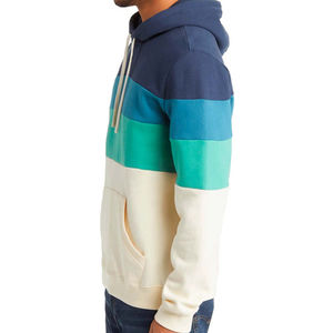 Sweat-shirt décontracté pour homme, doublé, imprimé numériquement, en mélange polyester/coton, avec fermeture éclair sur le devant, logo personnalisé, tendance - Product Image 4